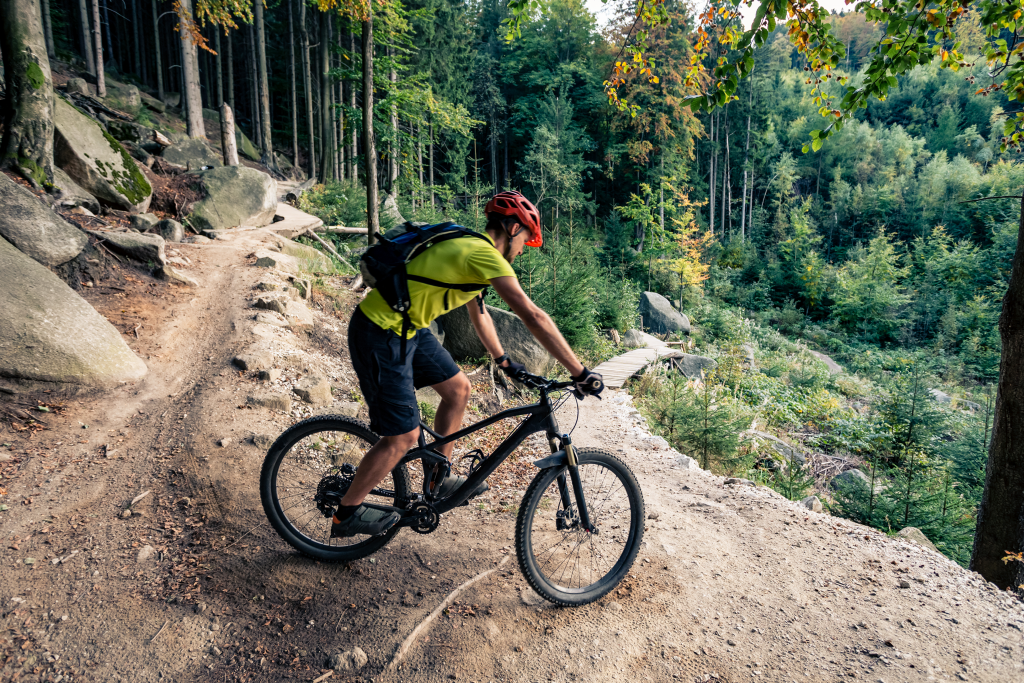 Cycling in mountains