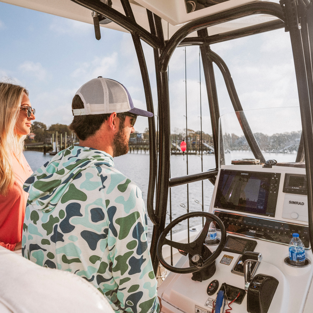 Watersports_Digital couple on boat