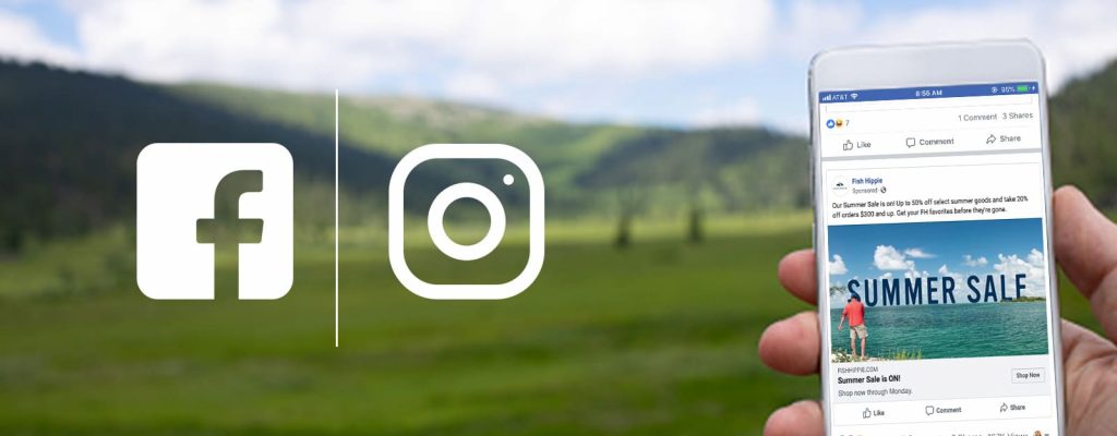 Fish Hippie social banner.