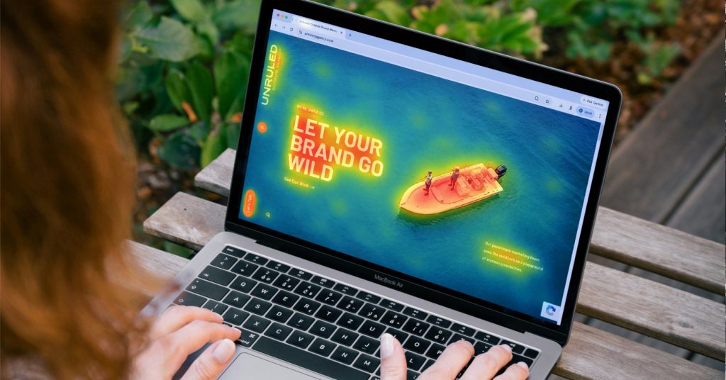 Heatmap on website