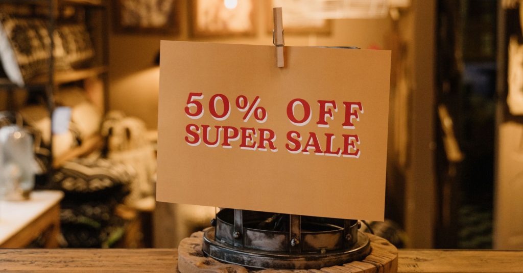 Super Sale sign
