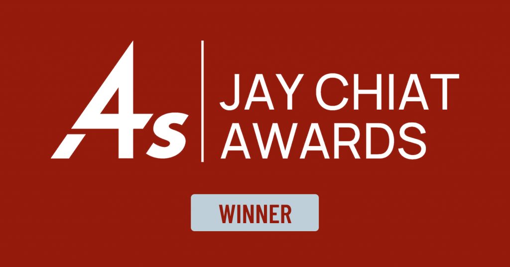 Jay Chiat Awards Winner